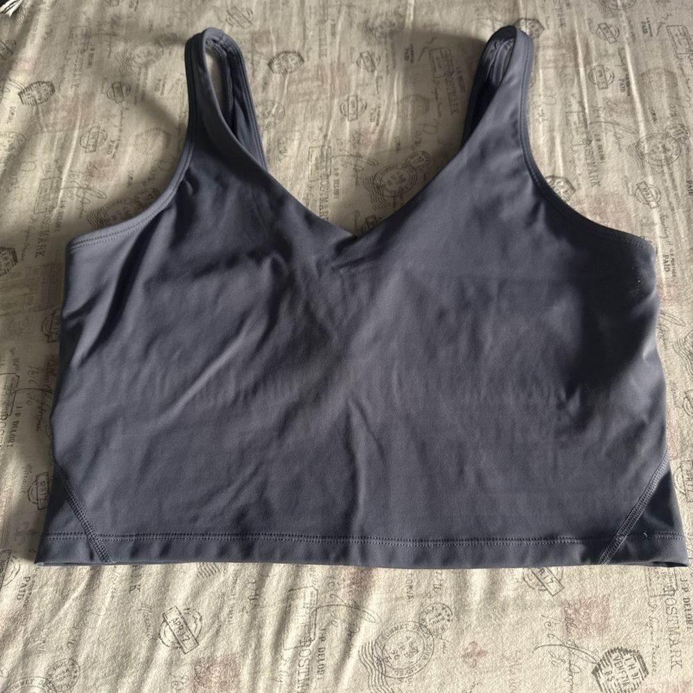 Women's Gray Sleepwear Top